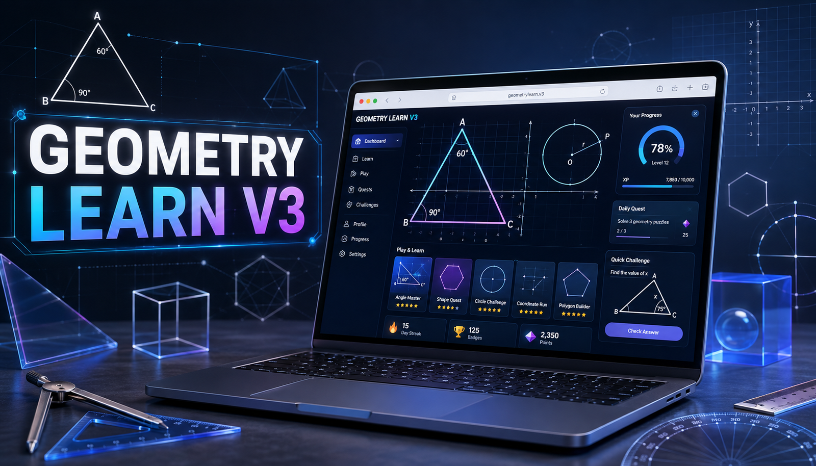 Geometry Learn V3: Complete Guide, Games & Facts