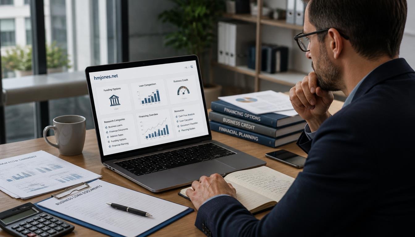 Hmjones.net: Business Loans & Funding Guide
