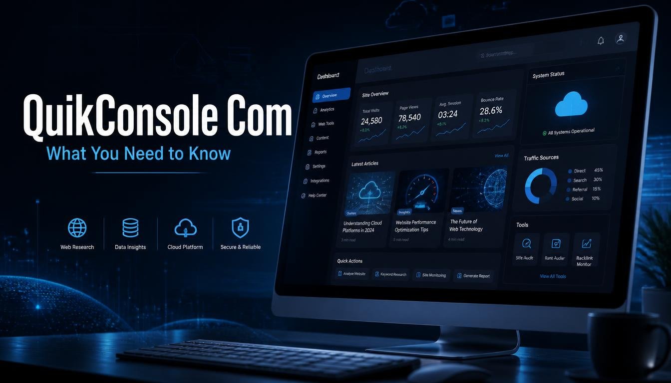 QuikConsole Com: What It Is and What to Know